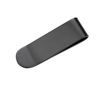 FaithHeart Pinces à Billets Noir Homme Acier Inoxydable Bijoux