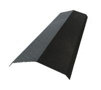 Faîtière 920 mm pour panneau tuile facile en acier galvanisé aspect granulé minéral - L: 920 mm - l: 30 cm - Gris anthracite mat