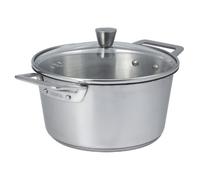 Faitout 18cm avec couvercle verre 1826