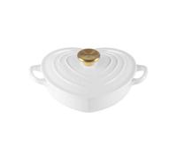 Faitout 20 cm Le Creuset Collection Cœur Fonte 21402200101442 Blanc