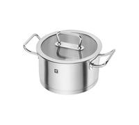 Zwilling Faitout Pro 20 cm Inox 18/10 Couvercle en verre Tous feux induction