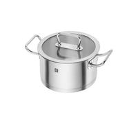 Zwilling Faitout Pro 20 cm Inox 18/10 Couvercle en verre Tous feux induction