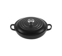 Faitout 22 cm Le Creuset Signature Fonte 21180220002430 Noir Mat