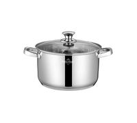 Faitout 24x14,5cm avec couvercle tous feux dont induction Davos Collection Acier Swiss Haus SH-DC24C
