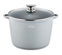 Faitout 24x18cm avec couvercle tous feux dont induction Basel Premium Collection Gris Swiss Haus SH-BDP24S