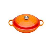 Le Creuset Faitout Signature Signature en Fonte Émaillée, Rond, 26 cm, 2 L, 4,205 kg, Volcanique, 21180260902430