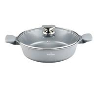 Faitout 26cm avec couvercle tous feux dont induction Basel Premium Collection Gris Swiss Haus SH-BLC26S