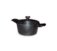 Faitout Baumalu avec couvercle verre granit pro 28