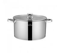 Faitout 28x16cm avec couvercle tous feux dont induction Engelberg Collection Acier Swiss Haus SH-EC28