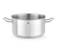 HENDI Marmite, médiane, sans couvercle, pot de cuisson, casserole, braisière, faitout, convient à toutes les sources de chaleur, lavable au lave-vaisselle, 3,5L, ø200x(H)115mm, acier inoxydable