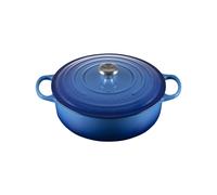 Faitout 30 cm Le Creuset Signature Fonte 21179302202430 Azur