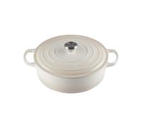 Faitout 30 cm Le Creuset Signature Fonte 21179307164430 Meringue