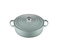 Faitout 30 cm Le Creuset Signature Fonte 21179307174430 Sea Salt