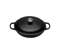 Faitout 30 cm Le Creuset Signature Fonte 21180300000430 Noir Mat