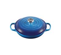 Faitout 30 cm Le Creuset Signature Fonte 21180302202430 Azur