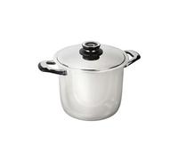 - Faitout 9L Inox 18/10 - Diamètre 24cm - Tous feux - Thermomètre intégré