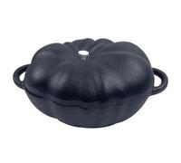 Faitout à citrouille | Marmite à citrouille, chaudron en fonte domestique non revêtu, marmite anti-brûlure avec couvercle multifonctionnel pour la cuisine, pique-nique en plein air, camping