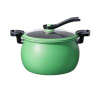 Faitout à pression anti-adhésif sûr pour une préparation rapide et facile des repas - Outil de cuisine essentiel (vert)