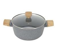 Faitout Aluminium "Forgé" 28cm Gris