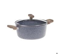 Paris Prix – Faitout en aluminium « Nature » 24 cm Gris