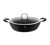 Berlinger Haus Black Professional Line Shallow Poêle 28 cm BH/6125 noir acier inoxydable 18/8