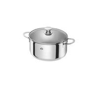 Faitout cocotte Inox + Couvercle BSF Bordeaux D24 cm