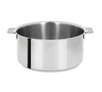 Cristel - F26Q Faitout INOX 26cm sans poignée Amovible - Collection Mutine