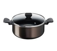 Tefal Easy Cook & Clean B5544602 casserole à sauce Rond Noir, Marron