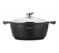 Faitout Effet Pierre 28 Cm Avec Couvercle Royalty Line