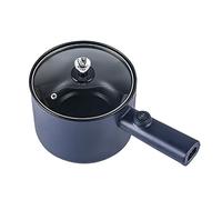 Faitout électrique, 1,8 l, cuiseur à nouilles rapide, cuisinière électrique, casserole multifonctionnelle, poêle à frire, cocotte antiadhésive