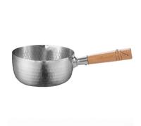 Faitout en acier inoxydable 304 parfait pour l'induction, la cuisson à la vapeur, l'ébullition et le nettoyage facile (20 cm sans couvercle)