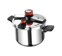 Faitout en acier inoxydable avec joint d'étanchéité de rechange - Facile à nettoyer pour la maison familiale sur toutes les plaques de cuisson