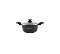 Faitout En Aluminium Noir De 24 Cm Doris Ft24tfi De