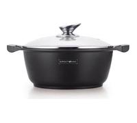 Faitout en fonte 16 cm Noir Royalty Line RLBS16M