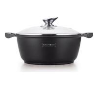 Faitout en fonte 30 cm Noir Royalty Line RLBS30M