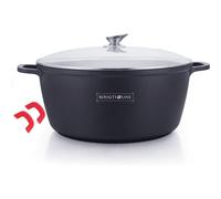 Faitout En Fonte 44 Cm Noir Royalty Line Rlbs44m