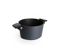 Woll Diamond Lite Casserole avec Couvercle en Verre, inductive, diamètre : 24 cm, Hauteur : 13,5 cm, 5,5 l, Convient pour Tous Les Types de Feux, Fonte d'aluminium, revêtement Anti-adhésif, Passe au