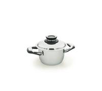 ECOVITAM - Faitout 1,8L Inox 18/10 - Diamètre 16cm - Tous feux - Thermomètre intégré