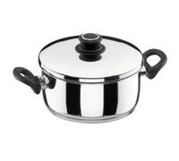 Faitout Estudio en inox + couvercle - D: 28 cm