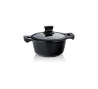 kela Casserole à induction 24 cm avec couvercle en verre STELLA NOVA, Casserole grande 3,5 L avec Oil Control System, fonte d'aluminium revêtue, poignée Softtouch