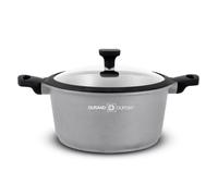 Faitout Fonte D'aluminium 28 Cm Avec Couvercle Chambord Titane Ft28tfi Durant Dupont