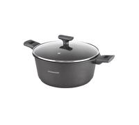 Faitout Fonte D'aluminium Noir 24cm Tfi Avec Couvercle Betty Ft24tfi De Kitchencook