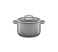 faitout haut 24cm platinium + couvercle - 514485290