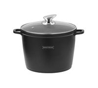 Royalty Line Rl-Ad28m: Casserole À Revêtement En Marbre Avec Couvercle En Verre - 28cm