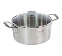 De Buyer Faitout inox 3427.20 20 cm avec couvercle