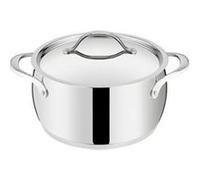 Lagostina Orchestra Casserole Profonde avec Couvercle en Acier Inoxydable 18/10 Ø 26 cm, Fond Lagotherm 3 Couches, Effet Miroir Extérieur et Intérieur Satiné, pour Toutes les Sources de Chaleur