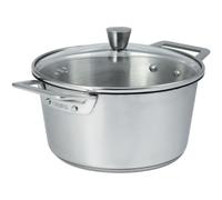 Faitout inox brossé 24 cm 1826
