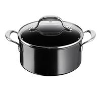 Lagostina Faitout Désideria Céramique 20 cm avec couvercle Noir