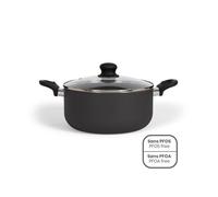 Faitout - LIVOO - MEP150R - 24 cm - Antiadhésif sans PFOA ni PFOS - Poignées silicone - Tous feux dont induction