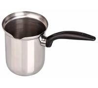 Faitout - Marmite Fackelmann - 42232 - Pot À Café Et À Lait 800 Ml, Acier Inoxydable, Noir/Argent, Diamètre Env. 9 Cm